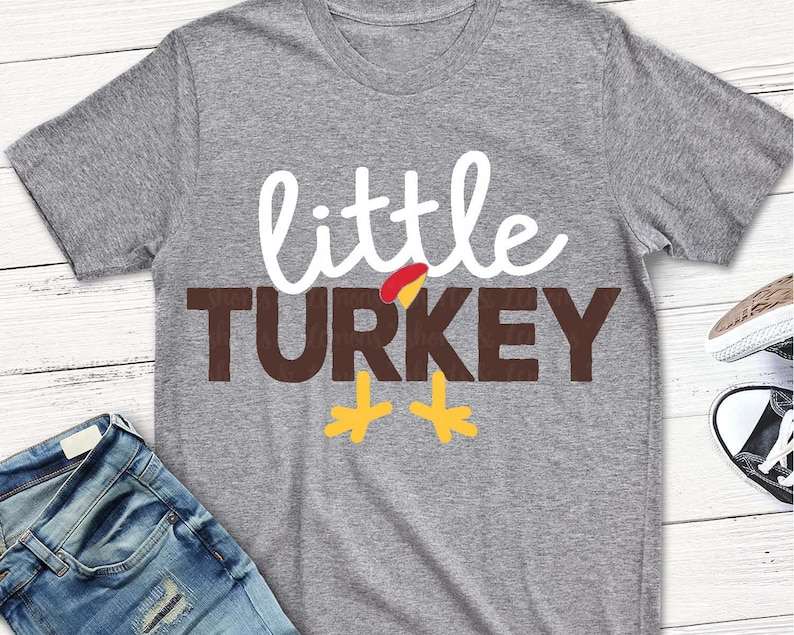 Turkey Svg, Little Turkey Svg Family Svg Printable Svg Digital