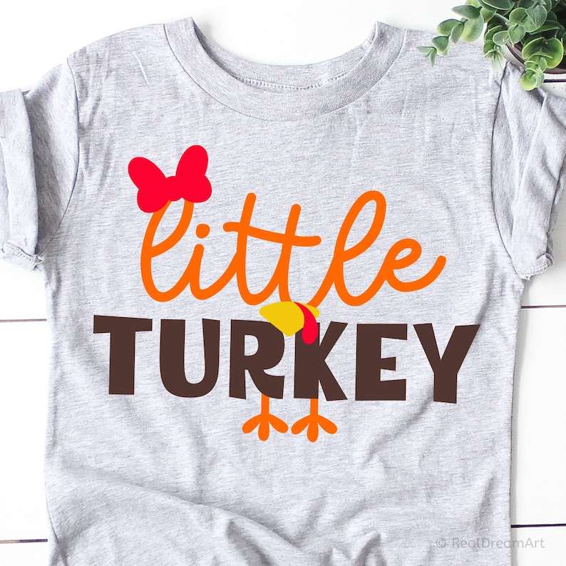 Turkey Svg, Turkey with Bow Svg Files for Cricut Png