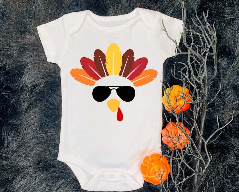 Turkey Svg Face, Turkey With Glasses Svg Turkey Face Clipart