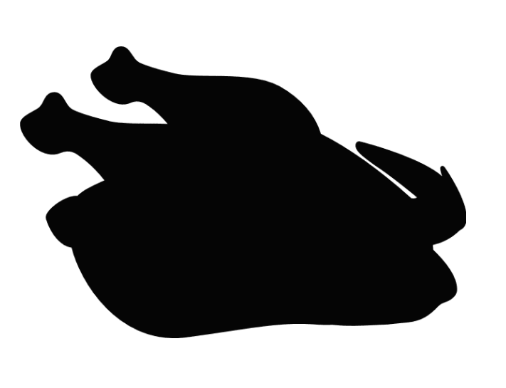 Turkey Svg Free, Turkey Silhouette Cooking Free Svg File