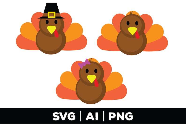 Turkey Svg, Turkey Day Svg