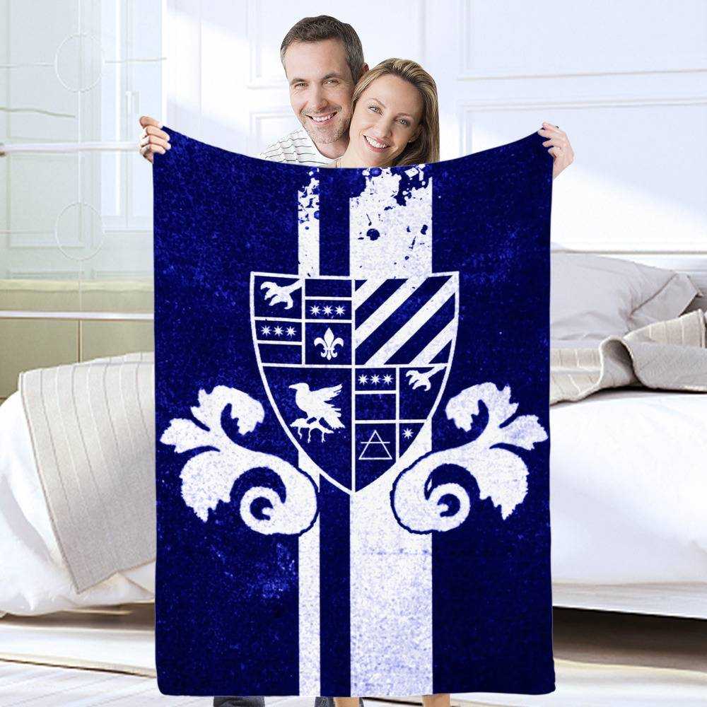 Floral HP Ravenclaw Blanket Panel-R35BbFlorHPRvnclw-BlnktP