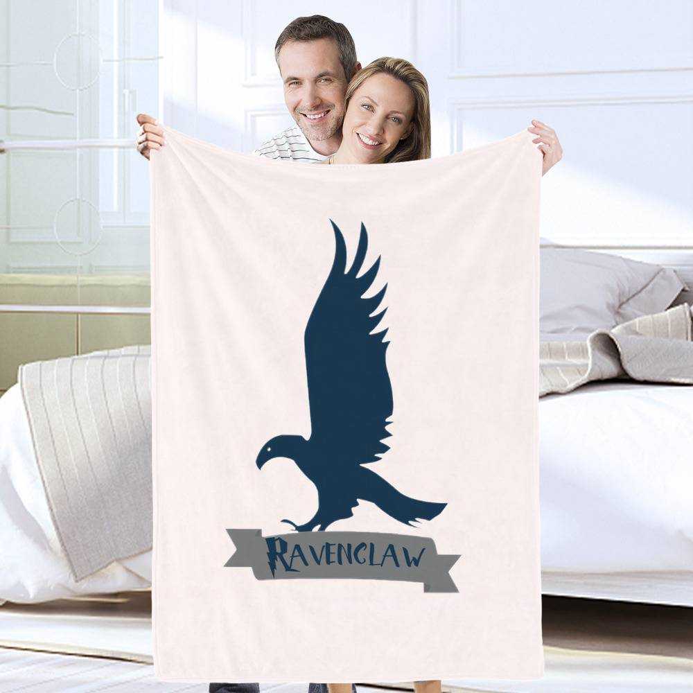 Floral HP Ravenclaw Blanket Panel-R35BbFlorHPRvnclw-BlnktP