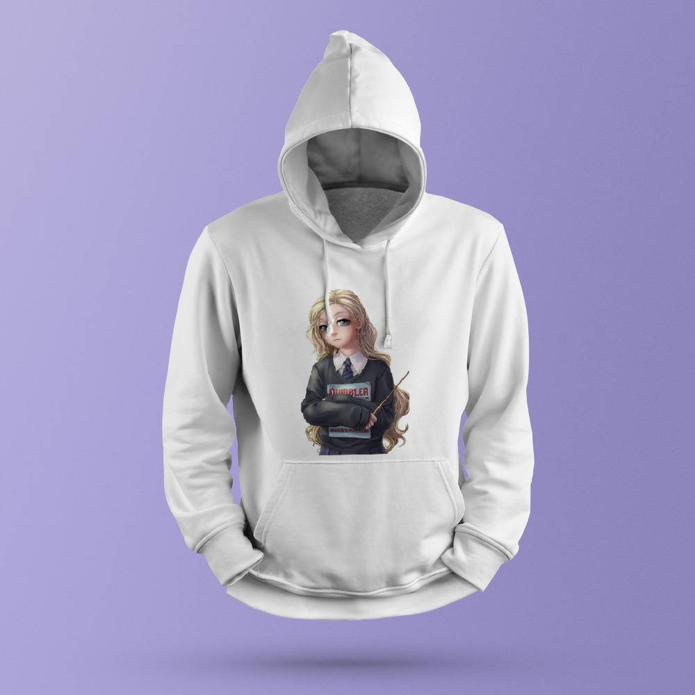 Ravenclaw Hoodie Luna Lovegood Cartoon Hoodie