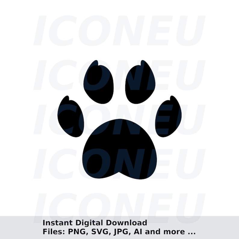 Cat SVG Cat Paw SVG Kitten Paw Print Heart Svg Bundle#6