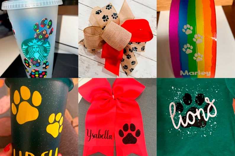 Dog Paw SVG Cat Paw SVG Silhouette or Cricut, PAW Print SVG Cut Files