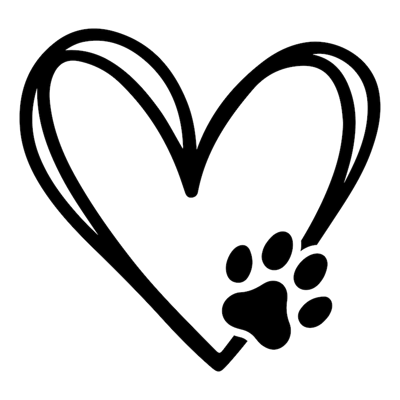 Paw Print Bundle Svg, Dog Paws Svg