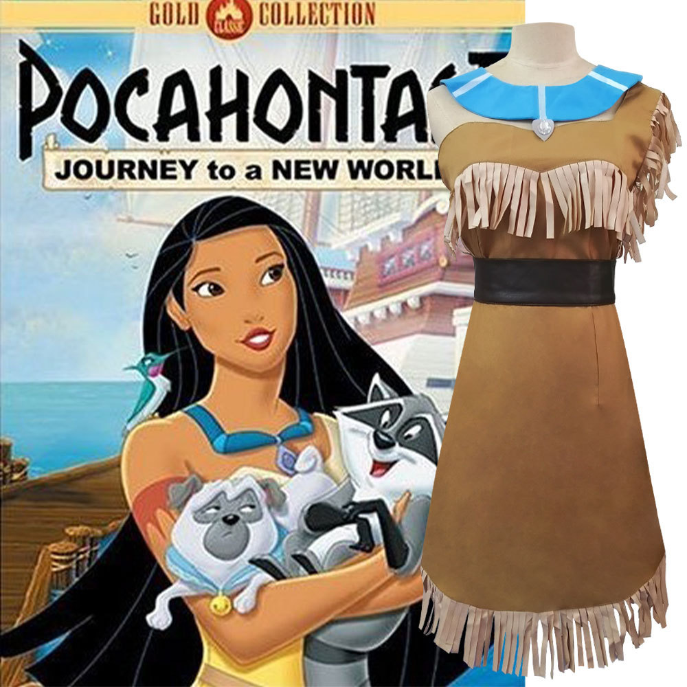 Pocahontas Costume, Pocahontas Dress, Pocahontas Birthday Outfit, Pocahontas  Girls Costume, Pocahontas Halloween Costume -  Norway