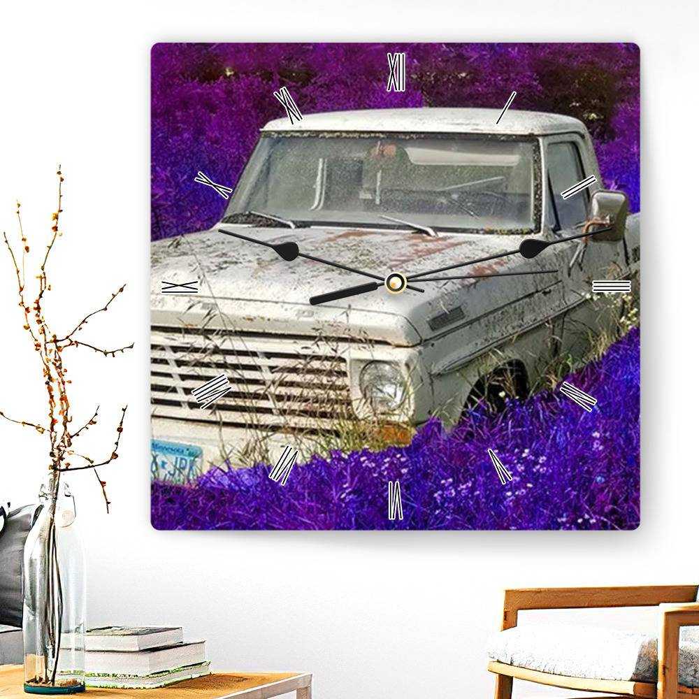 Vice Grip Square Wall Clock Home Decor Wall Clock Gifts for Vice Grip Fans Abandoned For 24 Years Wall Clock