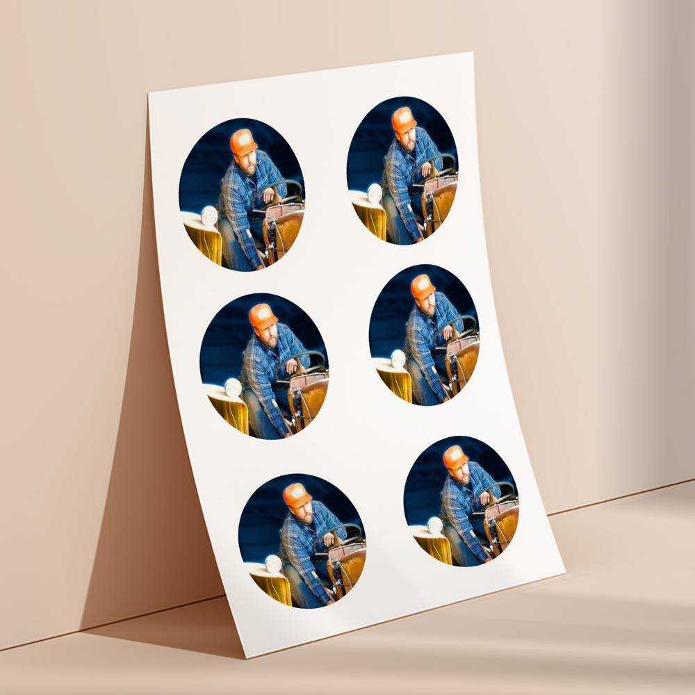 Vice Grip round stickers decorative stickers gift for fans Sitting For Years