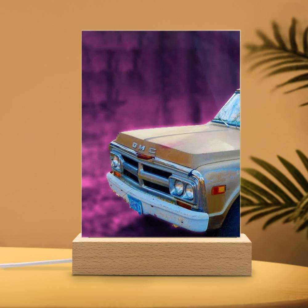 Vice Grip Lamp Classic Celebrity Night Light Sitting 16 Years by Vice Grip Lamp with Wooden Base