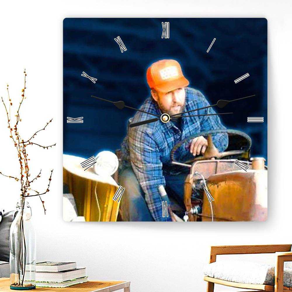 Vice Grip Square Wall Clock Home Decor Wall Clock Gifts for Vice Grip Fans Sitting For Years Wall Clock