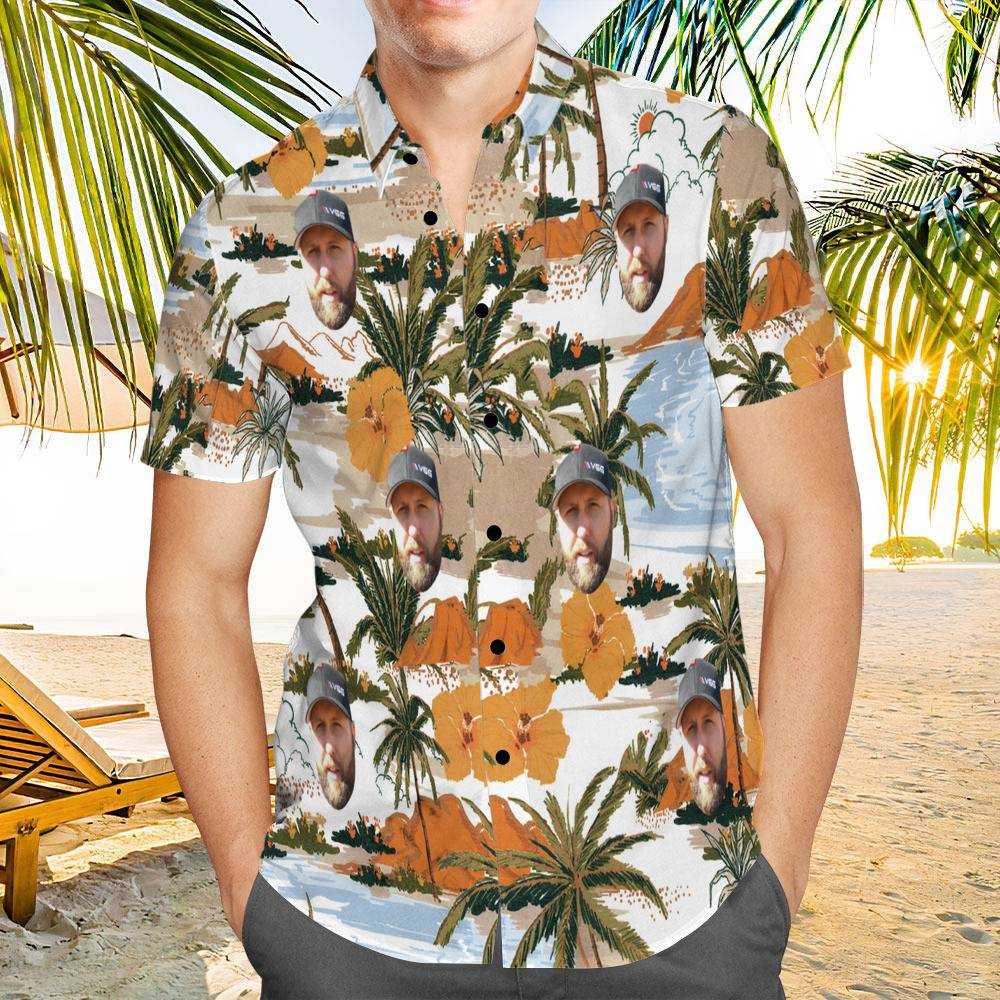Vice Grip Hawaiian Shirt Custom Photo Hawaiian Shirt Beach Pattern Hawaiian Shirt