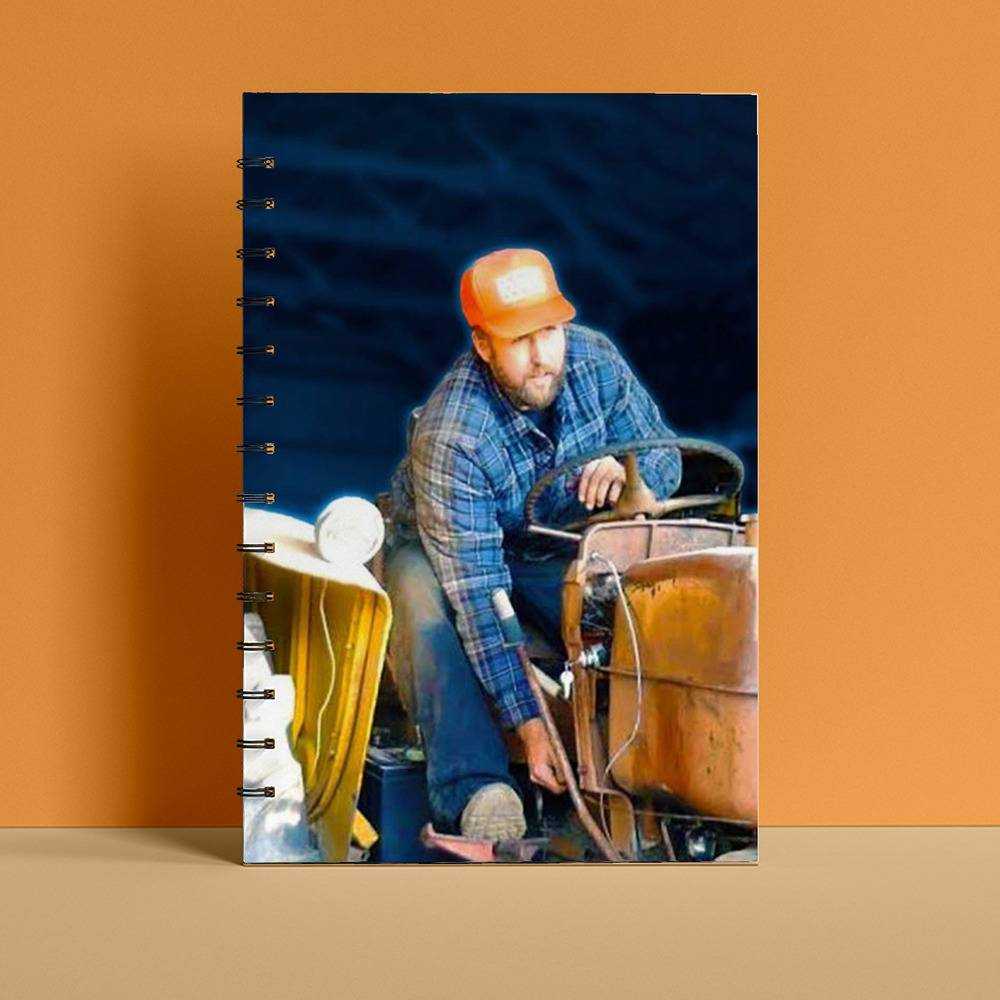 Vice Grip Spiral Bound Notebook Journal Diary Gift for Fans Sitting For Years Notebook