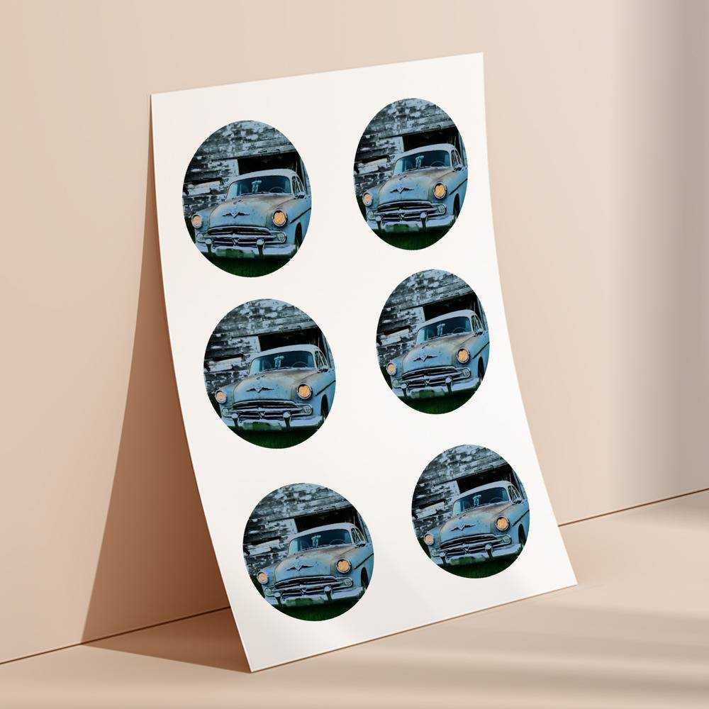 Vice Grip round stickers decorative stickers gift for fans Vice Grip Garage