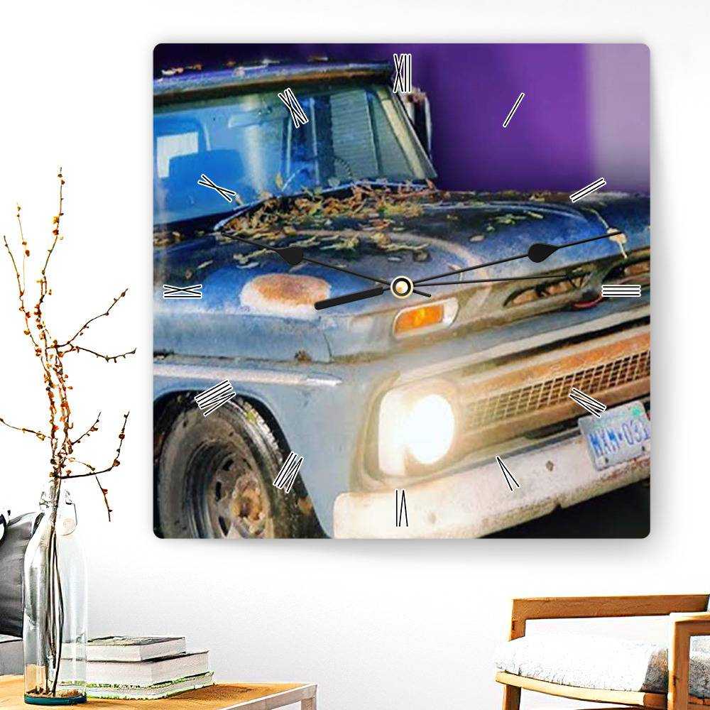 Vice Grip Square Wall Clock Home Decor Wall Clock Gifts for Vice Grip Fans Road Signs Wall Clock