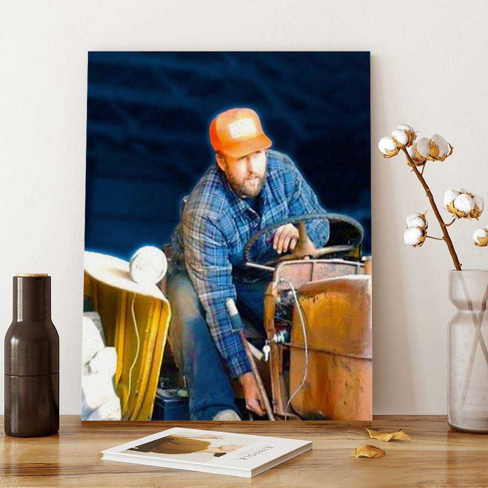 Vice Grip Canvas Classic Celebrity Canvas Sitting For Years by Vice Grip Canvas
