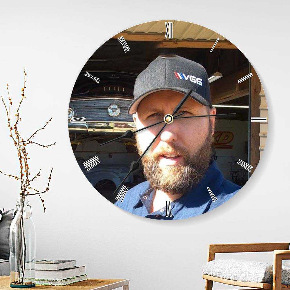 Vice Grip Round Wall Clock Home Decor Wall Clock Gifts for Vice Grip Fans Give UP Wall Clock