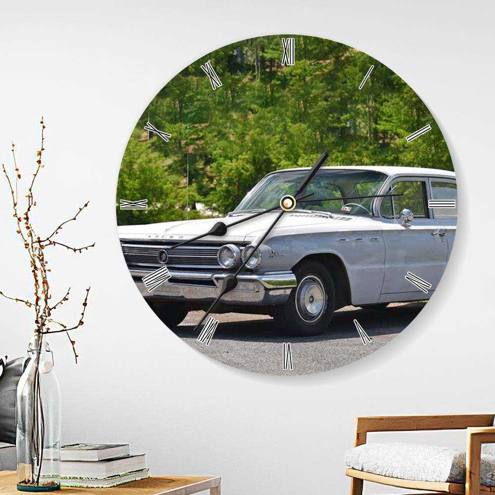 Vice Grip Round Wall Clock Home Decor Wall Clock Gifts for Vice Grip Fans 1962 Buick Le Sabre Wall Clock