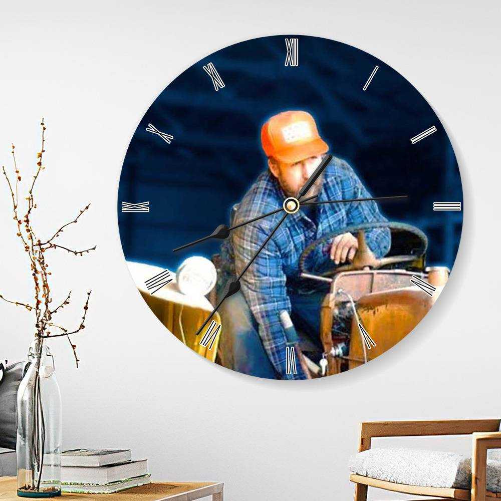 Vice Grip Round Wall Clock Home Decor Wall Clock Gifts for Vice Grip Fans Sitting For Years Wall Clock