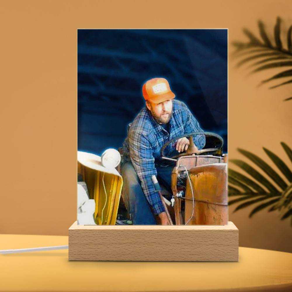 Vice Grip Lamp Classic Celebrity Night Light Sitting For Years by Vice Grip Lamp with Wooden Base