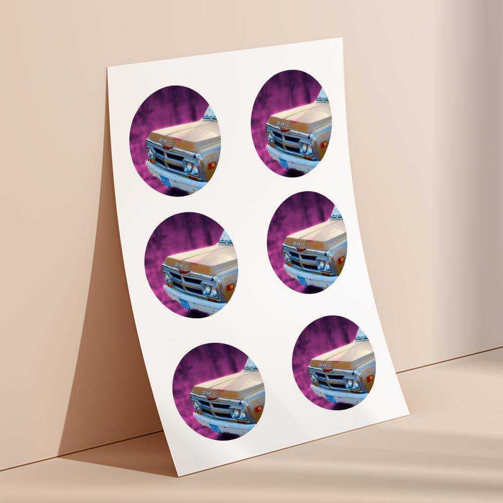 Vice Grip round stickers decorative stickers gift for fans Sitting 16 Years