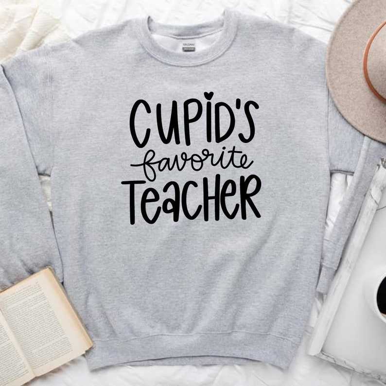 Cupid's Favorite Teacher SVG Valentine's Day Shirts Svg#5