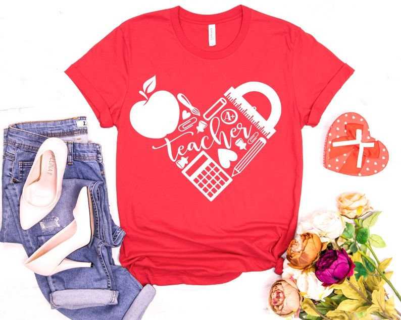 Teach Love Inspire Teacher Svg Bundle#2