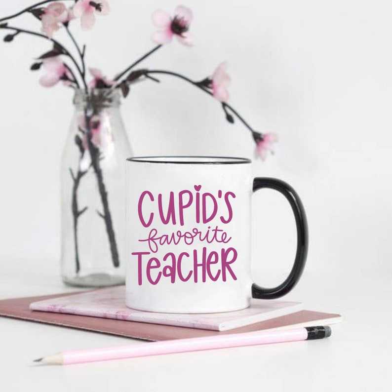 Cupid's Favorite Teacher SVG Valentine's Day Shirts Svg#8