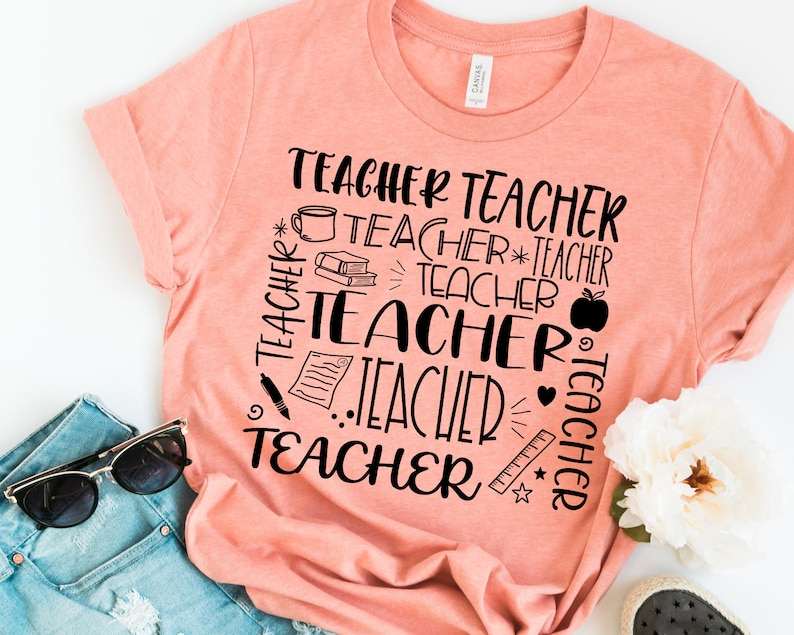 Teacher SVG Bundle Design Teacher shirt SVG bundle#4