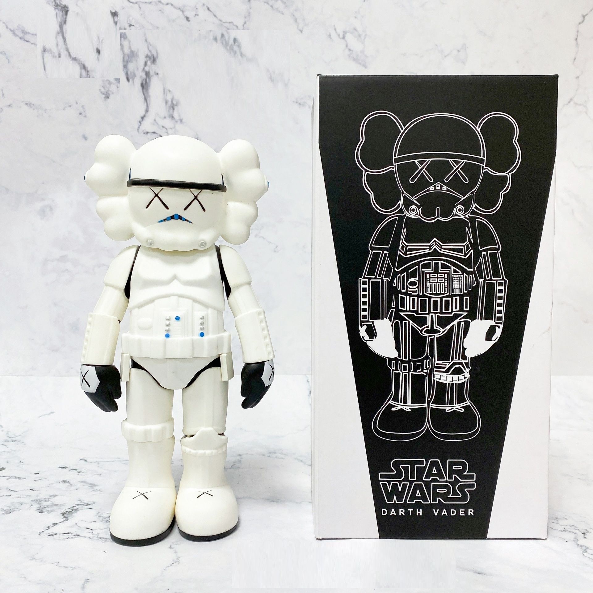 KAWS Action Figures TOYS SHARE TAKE Limit One Purchase Decorations 28cm  Large Floor Decoration Painted Vinyl Cast Resin Figure From Figure925,  $131.65