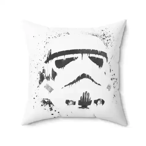 Star Wars White Throw Pillow (15x15)