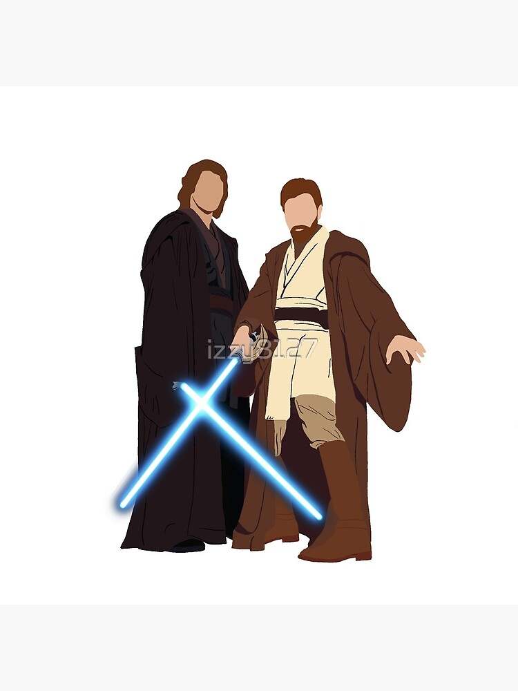 Star Wars Throw Pillows, Obi Wan & Anakin Throw Pillow