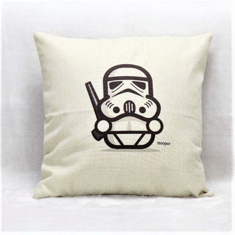 6) STAR WARS Custom Made Character 16 x 16 Pillow Cases - PICK ANY 1