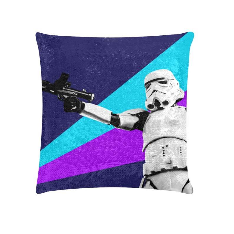 45CM Cartoon Disney Star Wars Pillow Cases Kids Bedroom Darth Vader  Stormtrooper Pillowcase Home Decor Sofa