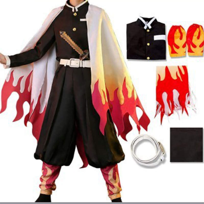 Cosplay de Rengoku é flamejante