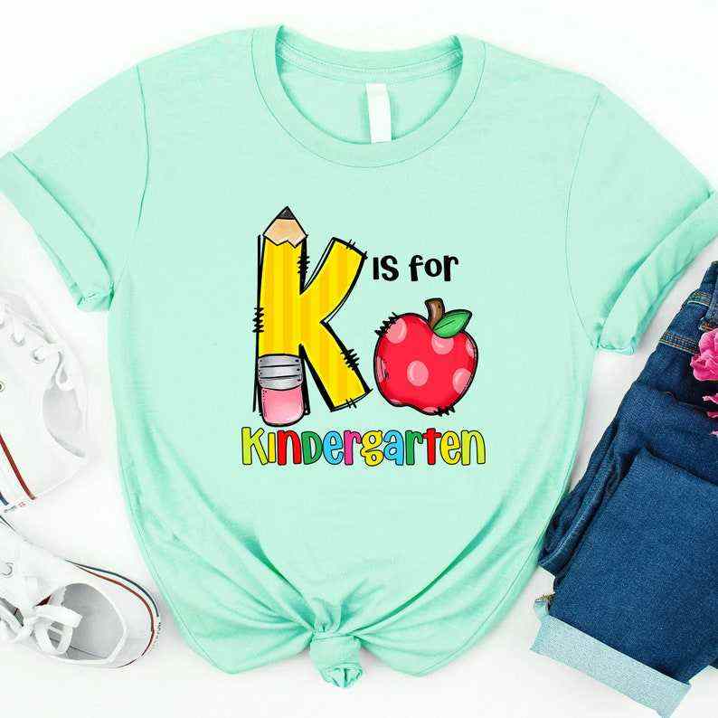 Girls First Day of school crayon shirt, Girls Back to school personalized  shirt, First day of kinder shirt, First day of school sublimation  freeshipping - LaceyRaeDesigns