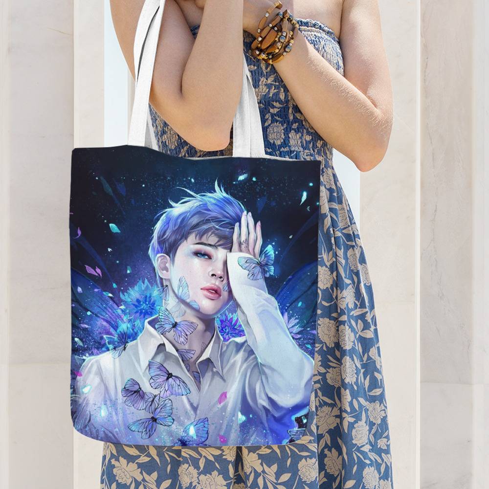 Bts Jimin Tote Bag