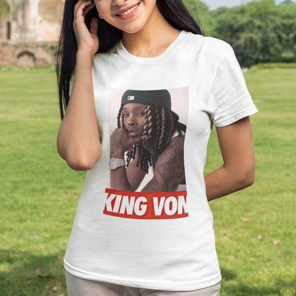 King Von T-shirt Kig Von Rapper Essential T-shirt