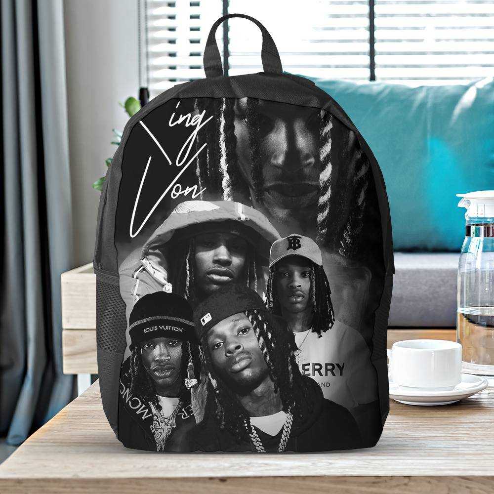 King Von Backpack King to U Backpack