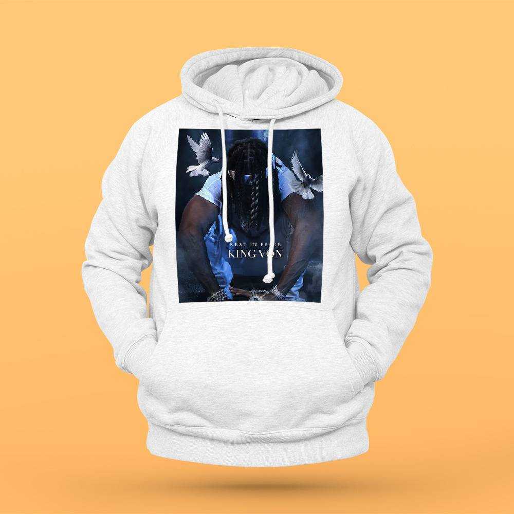 King Von Hoodie Classic Celebrity Hoodie Rest In Love Hoodie