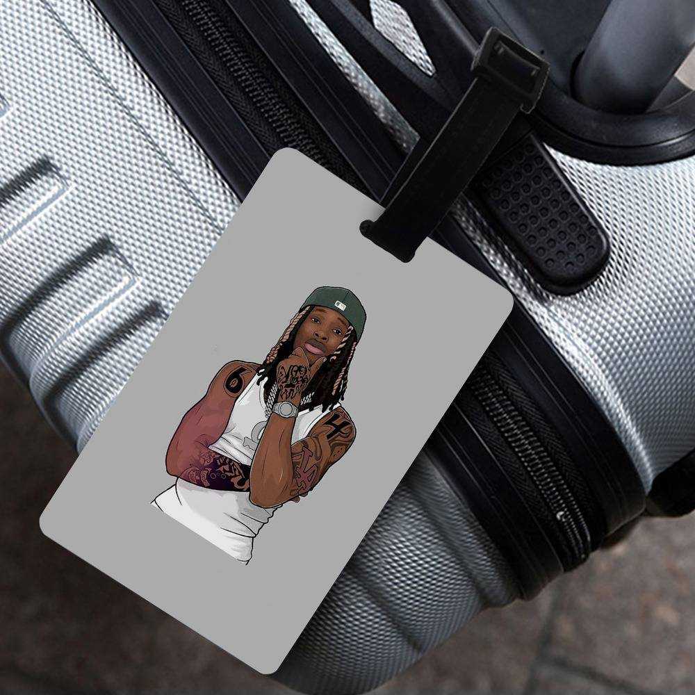 King Von Luggage Tag