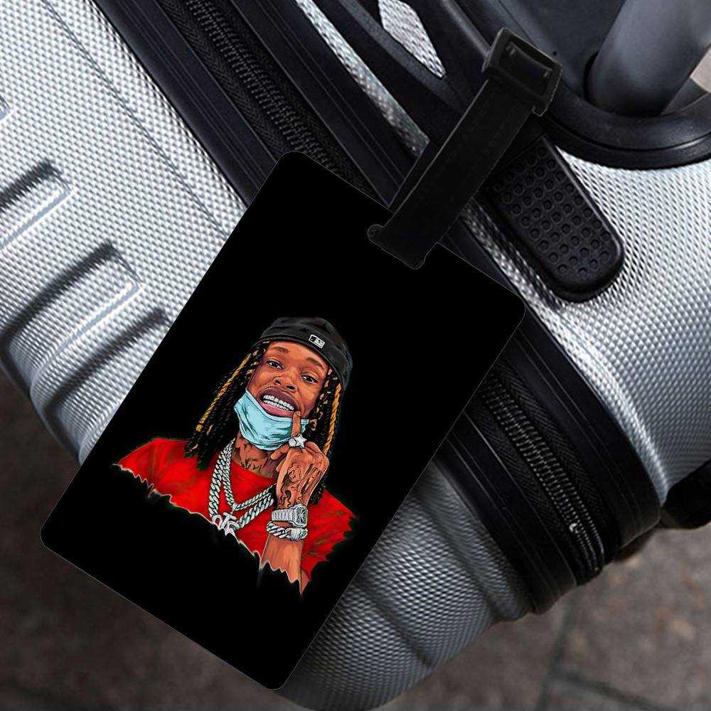 King Von Luggage Tag King Von follower Classic Celebrity Luggage Tag