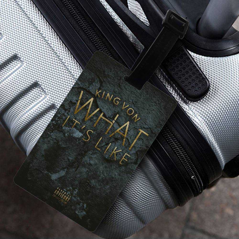 King Von Luggage Tag