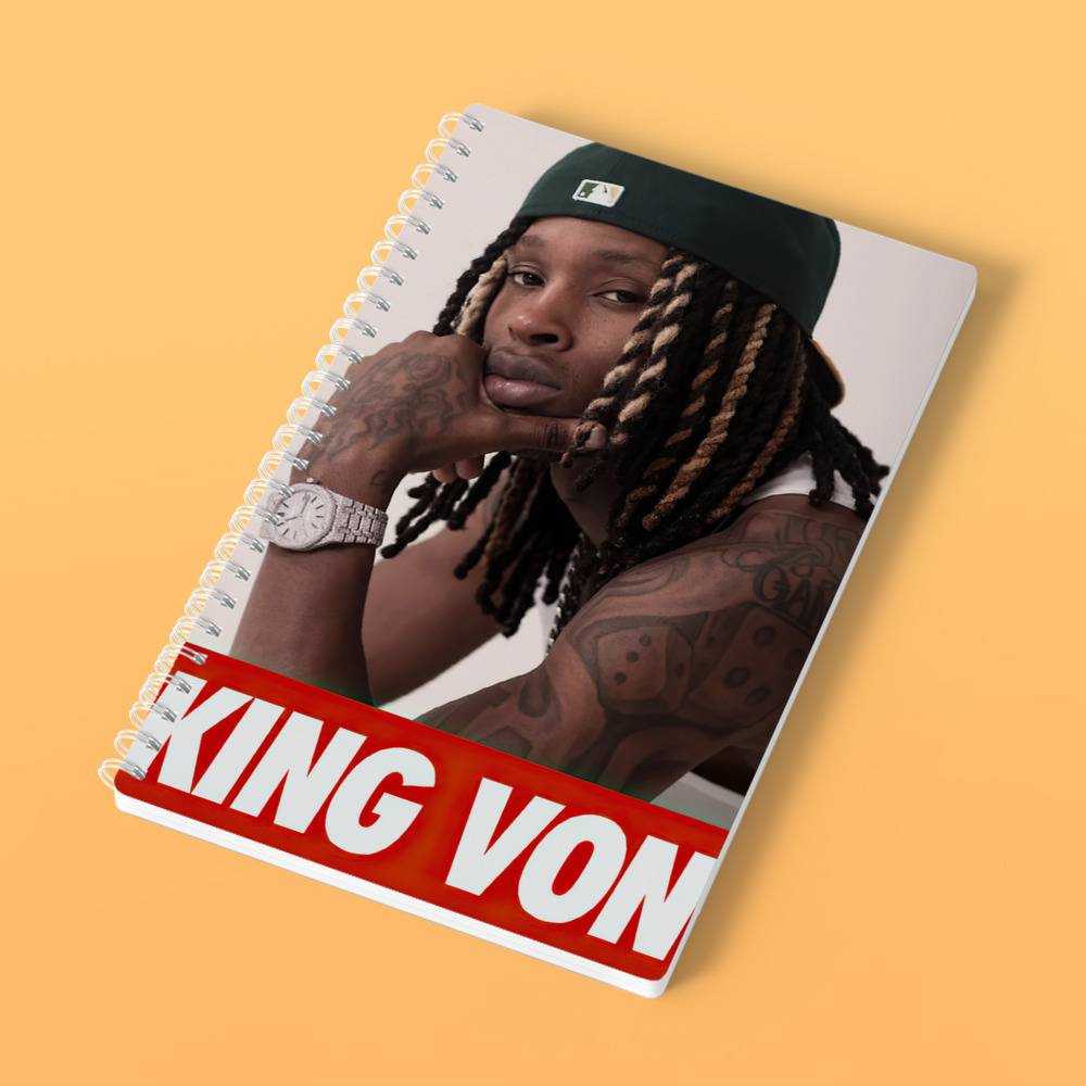 King Von Boxers Custom Photo Boxers Men's Underwear Microphone