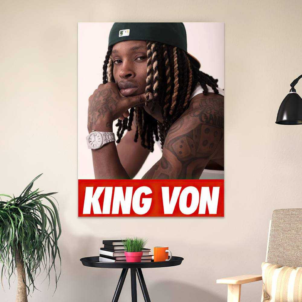 King Von Poster FREE SHIPPING 