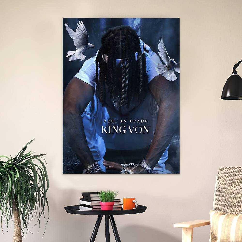 King Von King to U Canvas Classic Celebrity Canvas