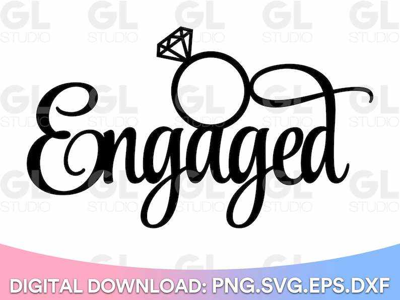 Engagement Ring Svg