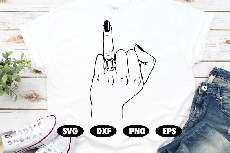 Wedding Ring Svg, Wedding Finger Svg - Ring Svg - Wedding Svg - Left Hand Svg - Right Hand Svg - Diamond Ring Svg#1