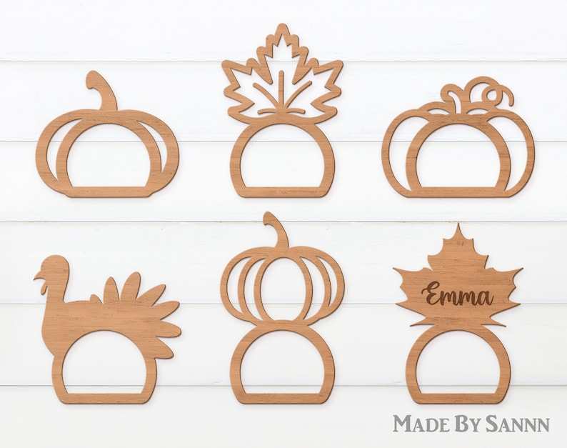 Ring Svg, Thanksgiving Napkin Ring Svg - Napkin Ring Svg - Pumpkin SVG - Fall Svg Napkin#1